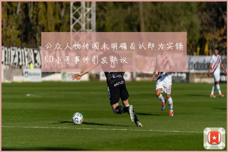 公众人物传闻未明确否认即为实锤KD小号事件引发热议